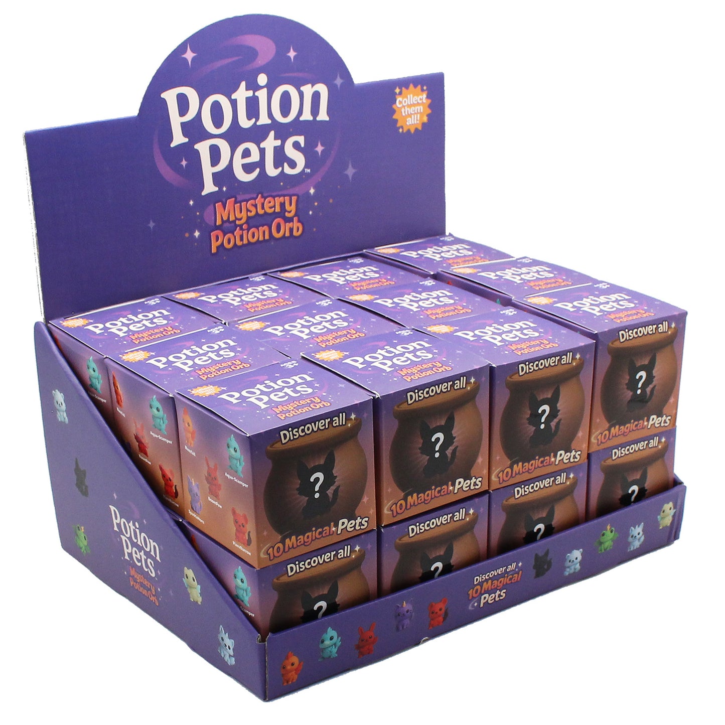 Potion Pets colour box with CDU - 24pcs/CDU