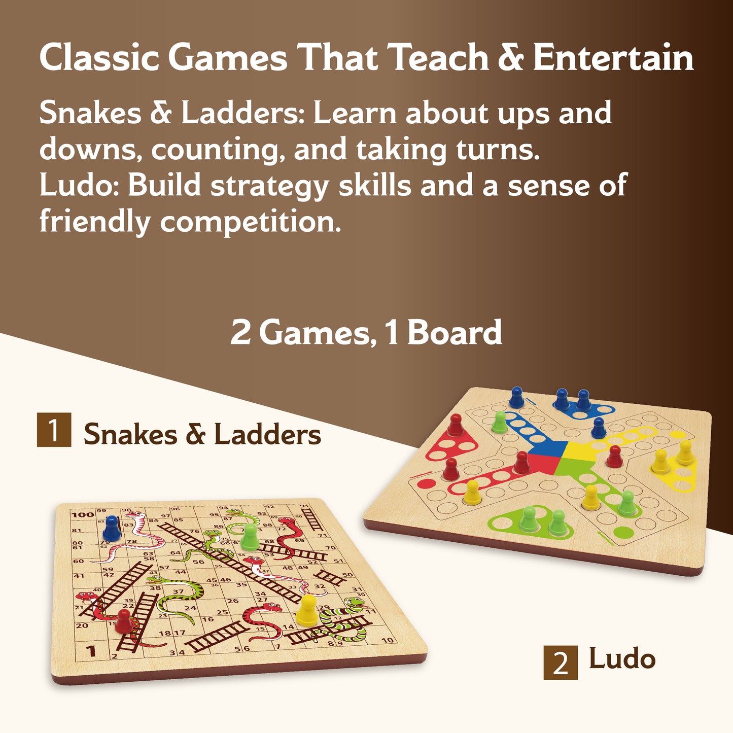 Snake & Ladders + Ludo Game