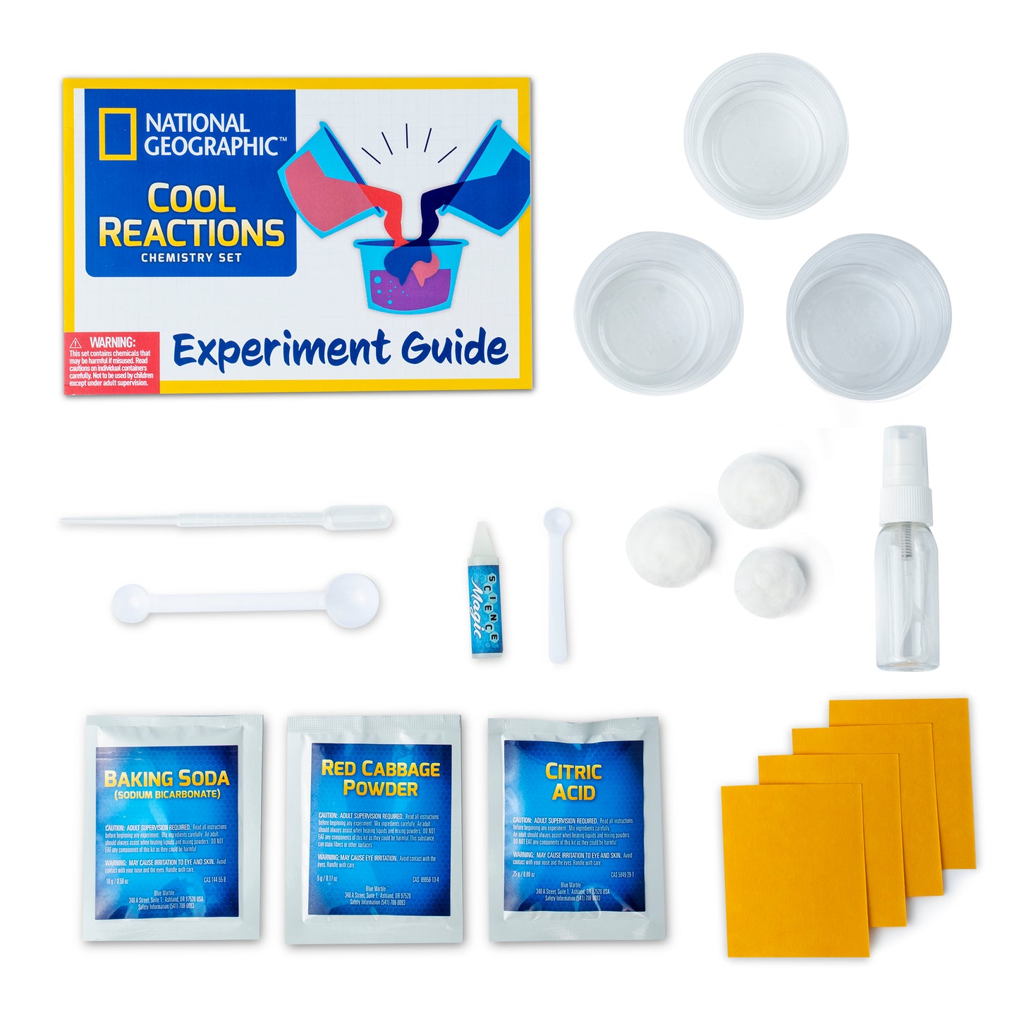NG Cool Reactions Chemistry Kit