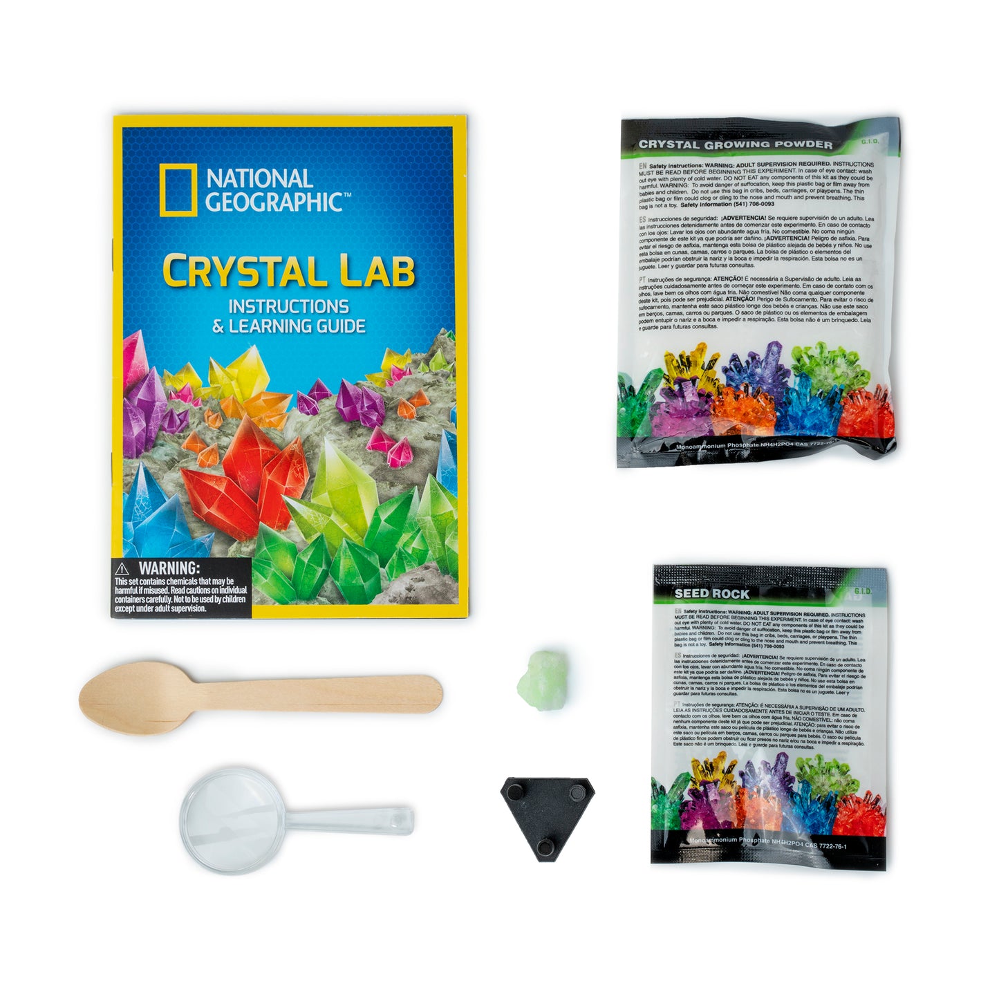 NG Glow-in-the-Dark Crystal Growing Lab