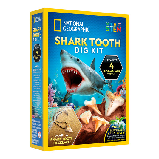 NG Great White Shark Tooth Dig Kit