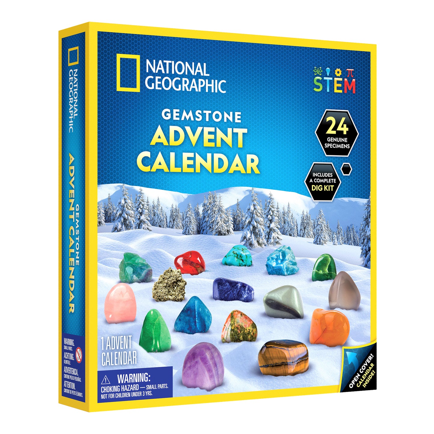 NG 24-Day Rock & Gemstone Advent Calendar