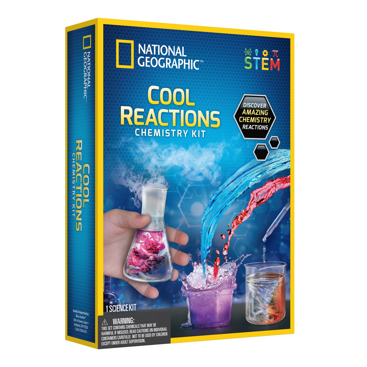 NG Cool Reactions Chemistry Kit