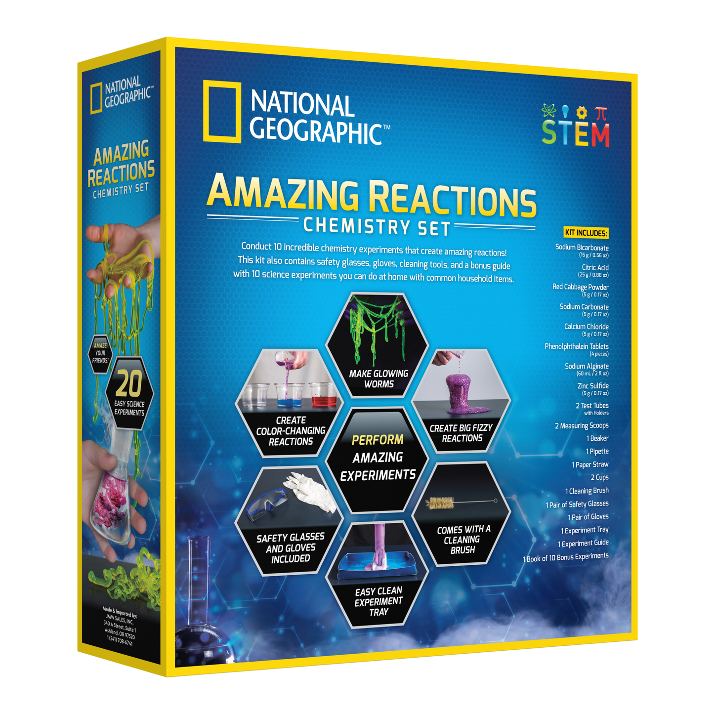 NG Amazing Reactions Chemistry Set