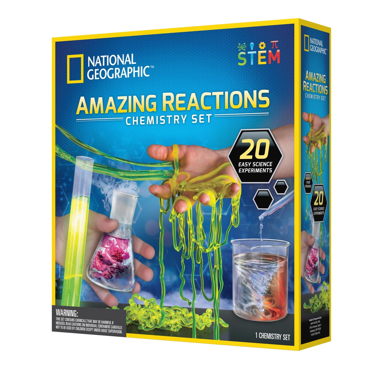 NG Amazing Reactions Chemistry Set
