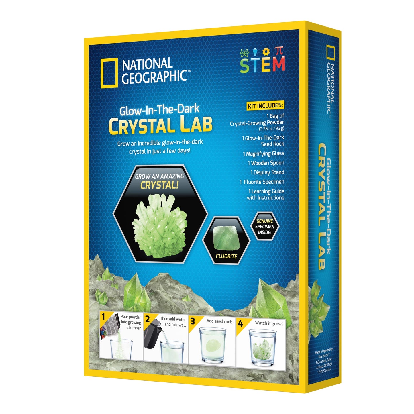 NG Glow-in-the-Dark Crystal Growing Lab