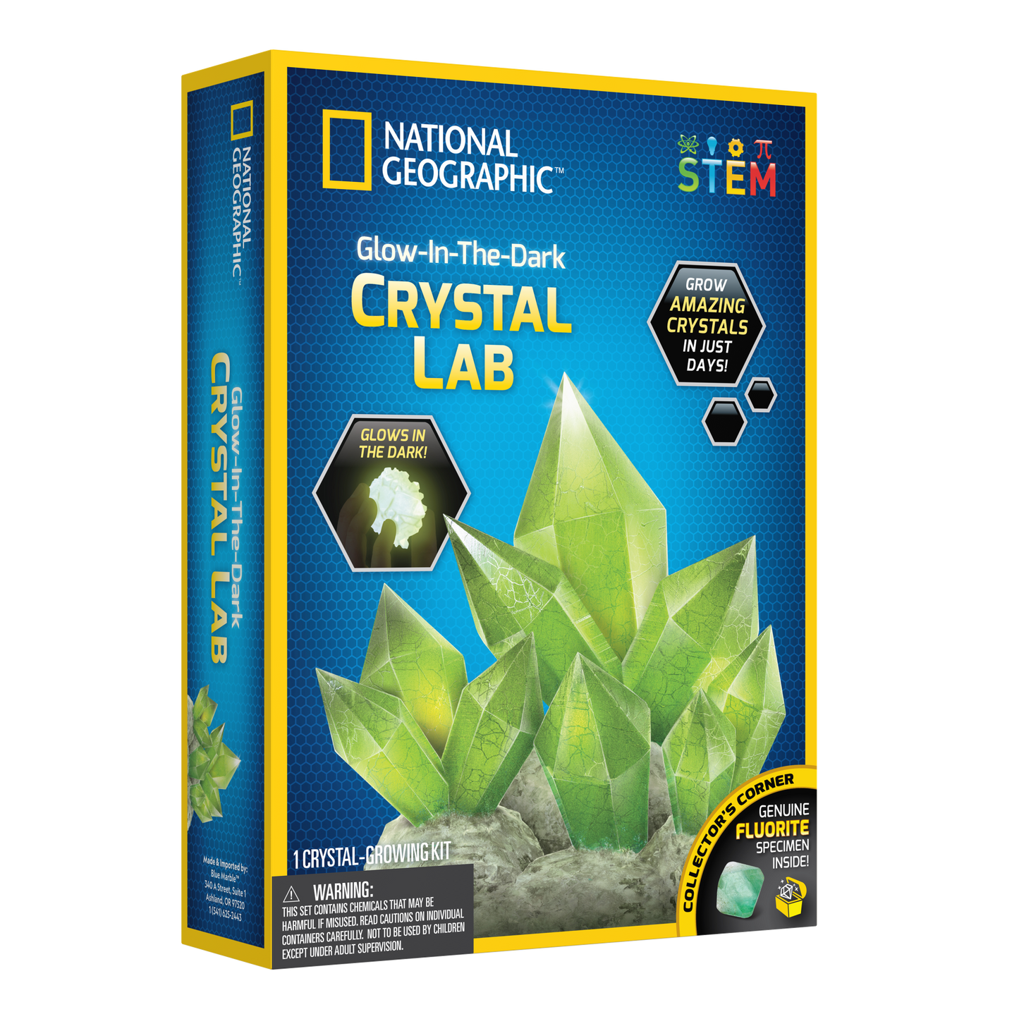 NG Glow-in-the-Dark Crystal Growing Lab