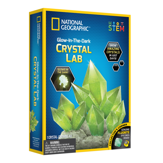 NG Glow-in-the-Dark Crystal Growing Lab