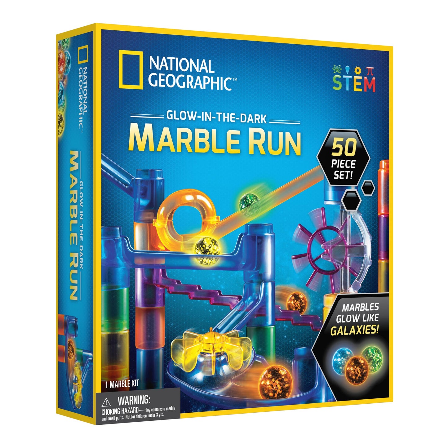 NG 50pc Glow-in-the-Dark Marble Run