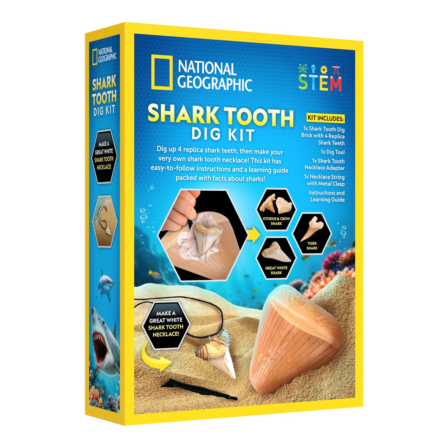 NG Great White Shark Tooth Dig Kit