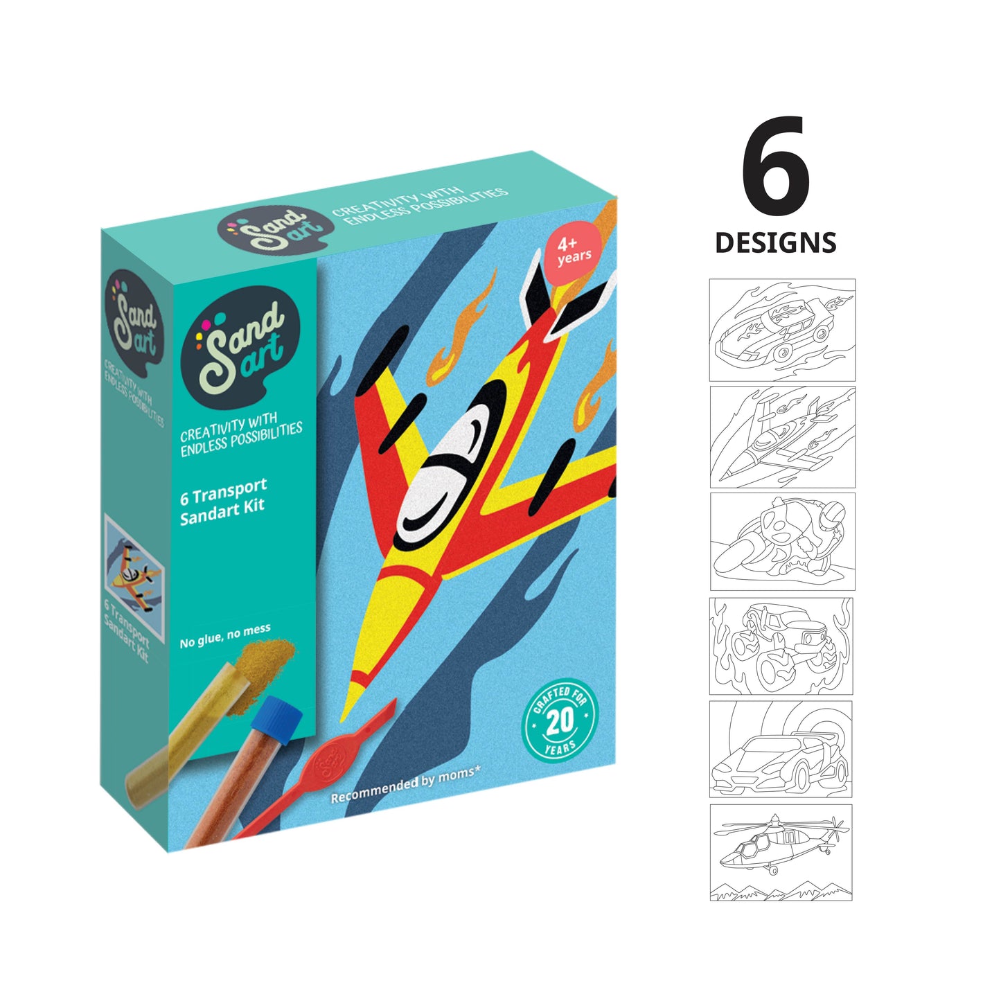 Sandart Transport 6 pack
