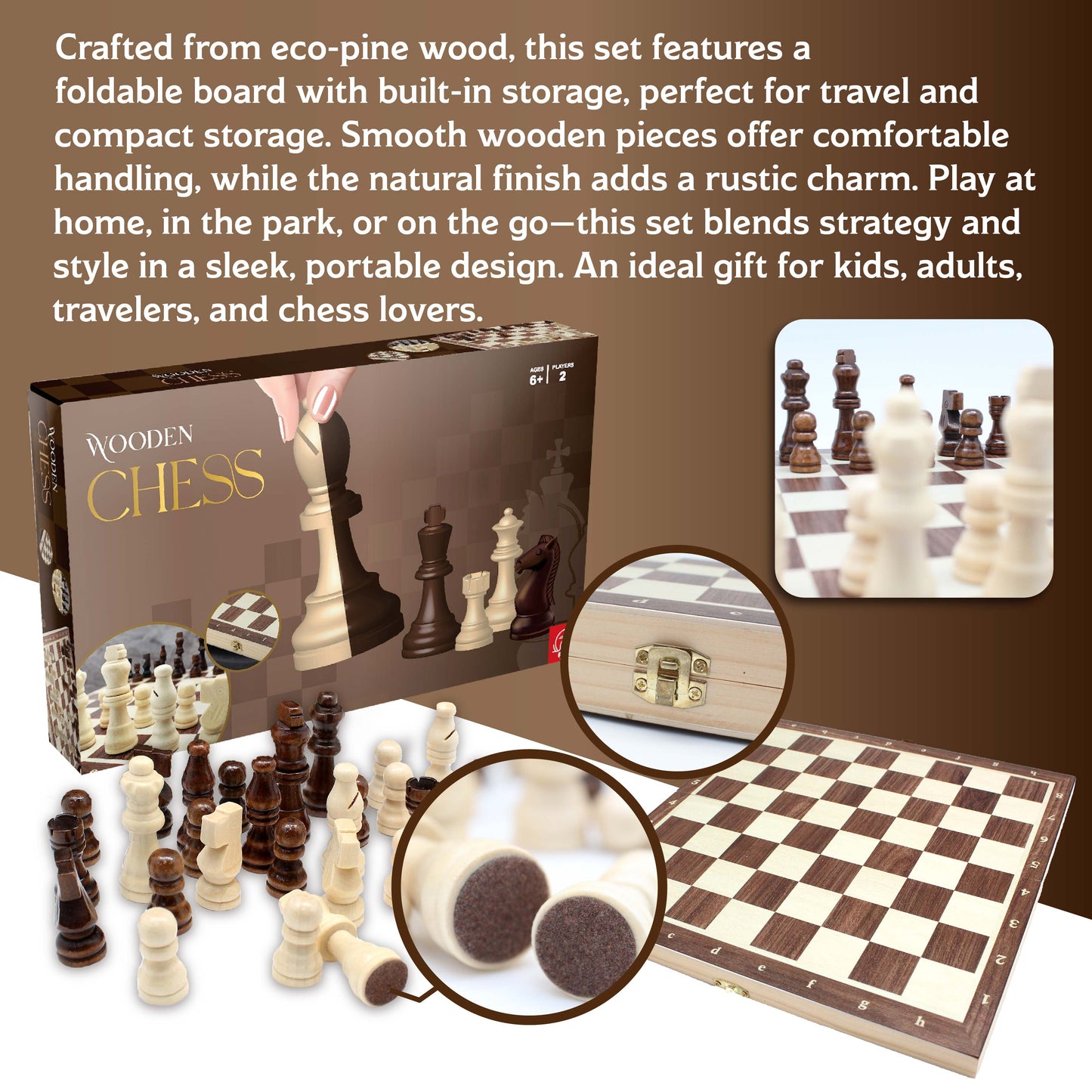 Wooden Chess Set