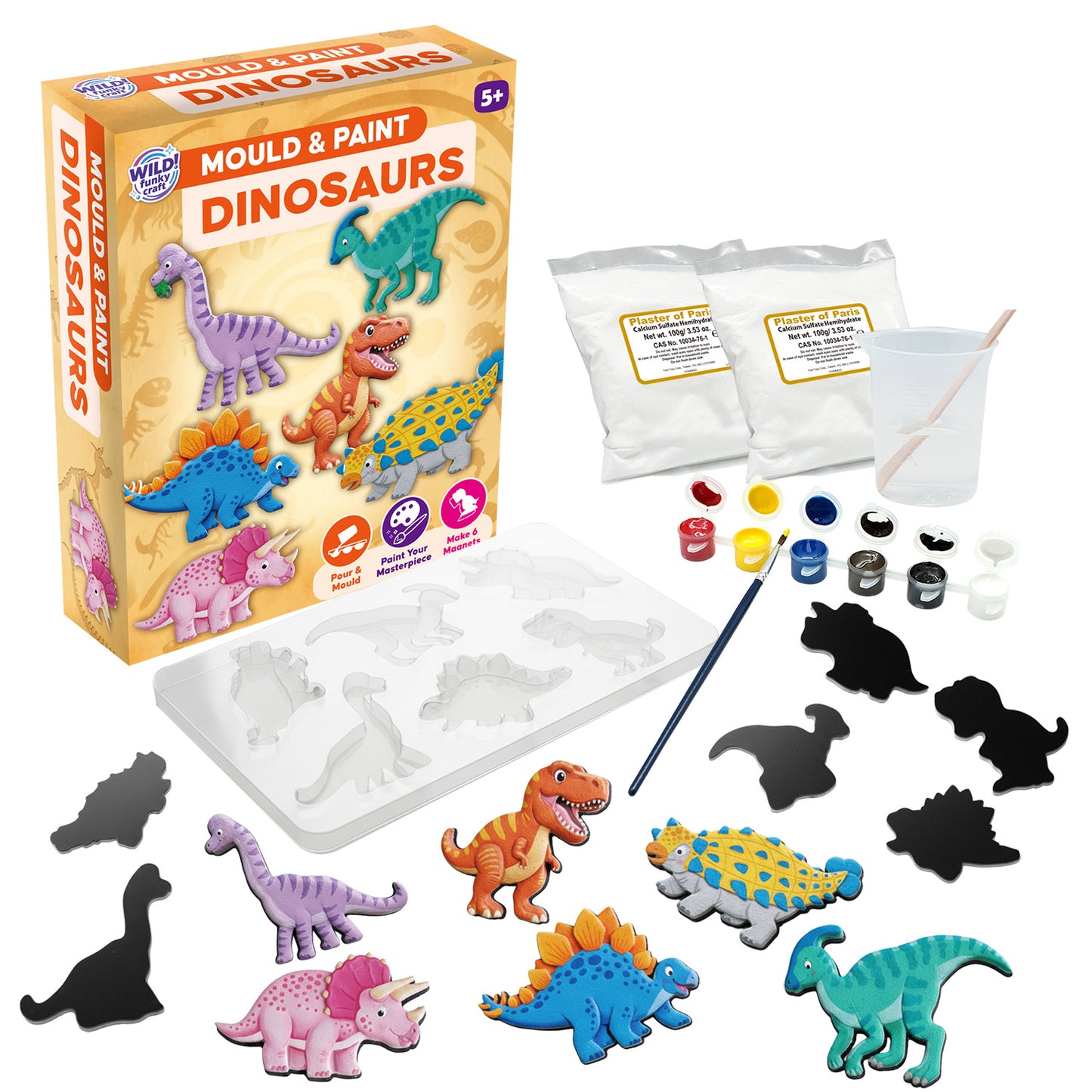 Mould & Paint - Dinosaur