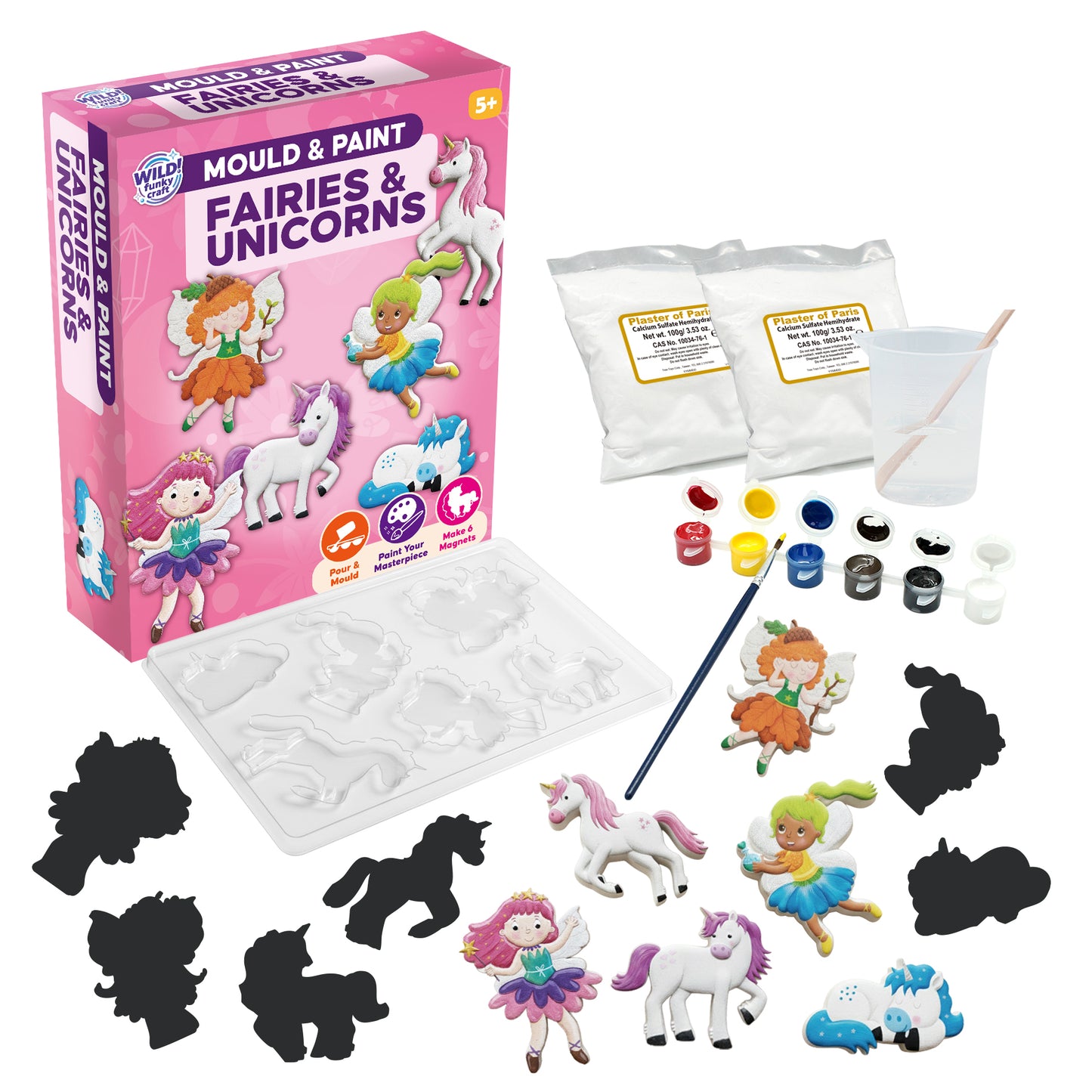 Mould & Paint - Fairy & Unicorn