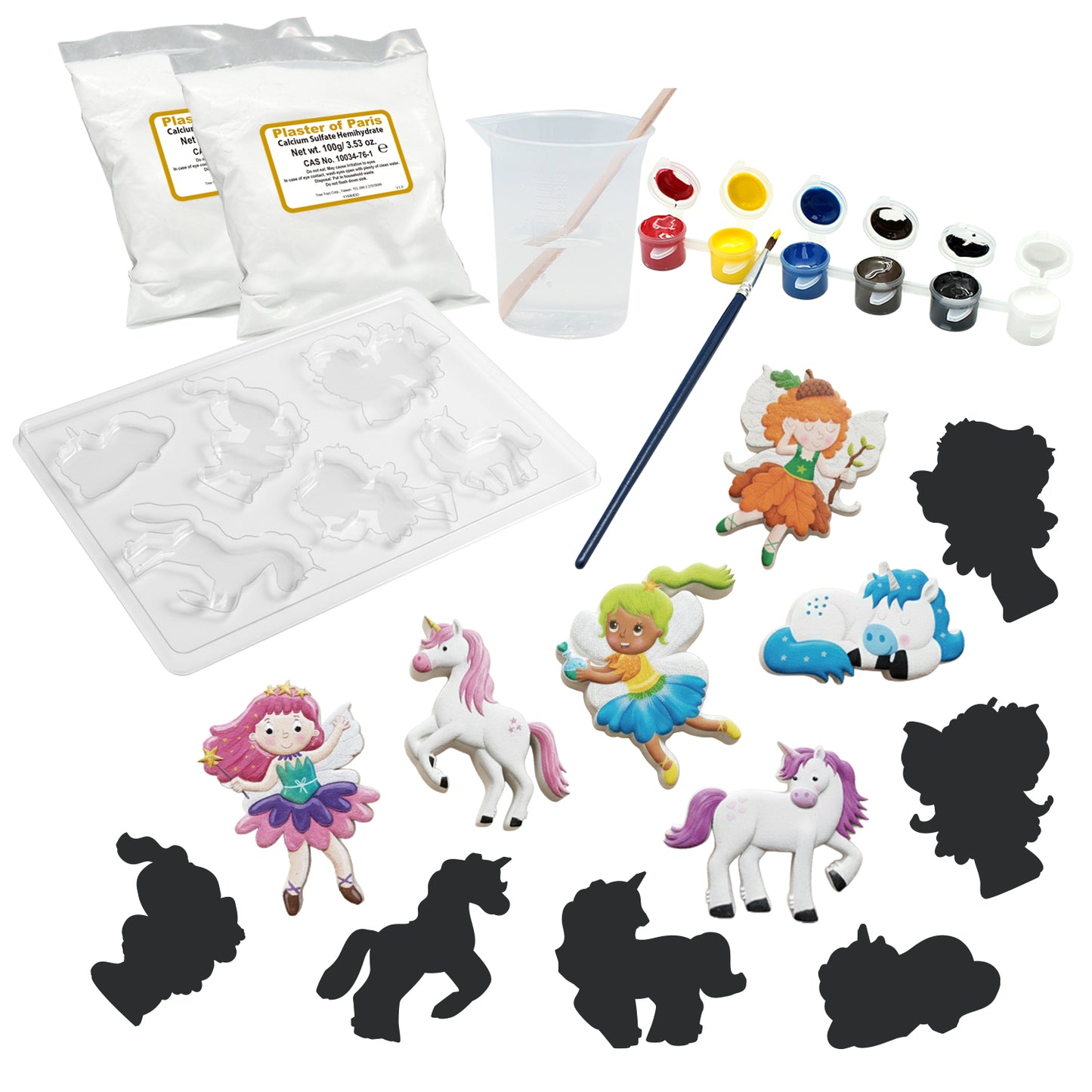 Mould & Paint - Fairy & Unicorn