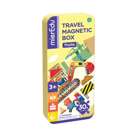 ME Magnetic Puzzle Tin - Trucks