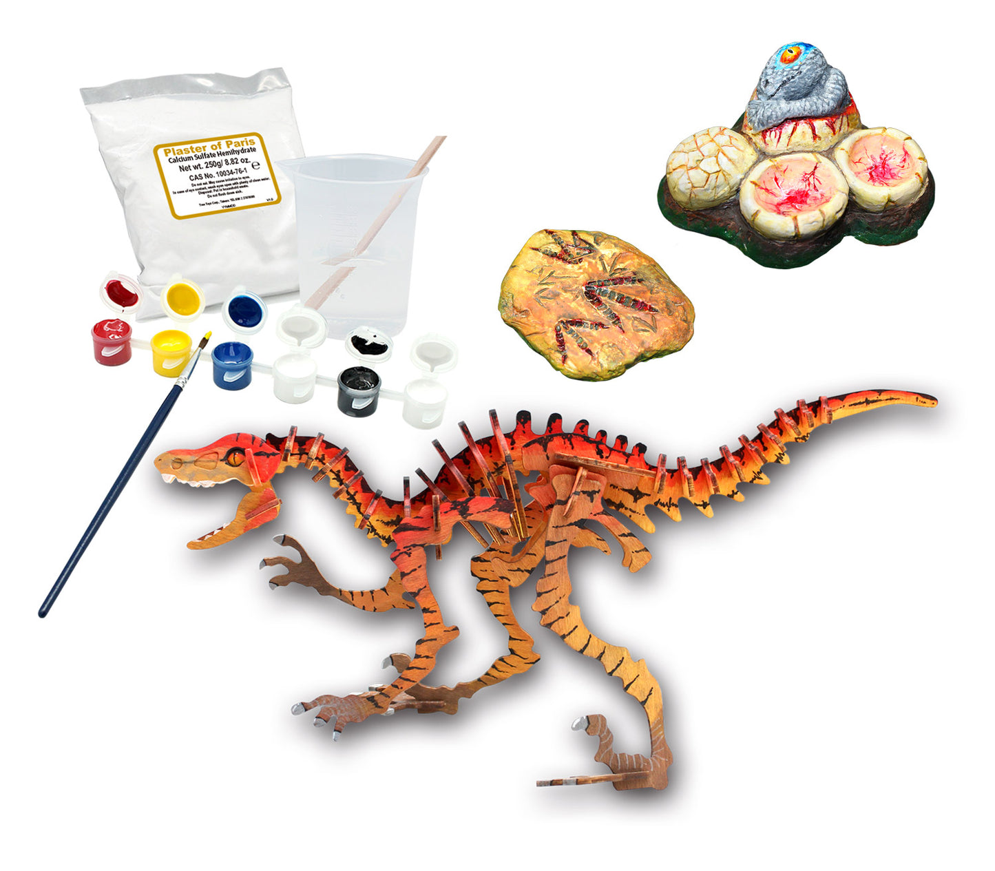 Mould, Build & Paint Dinosaurs