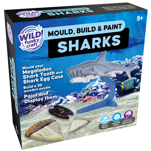Mould, Build & Paint Sharks