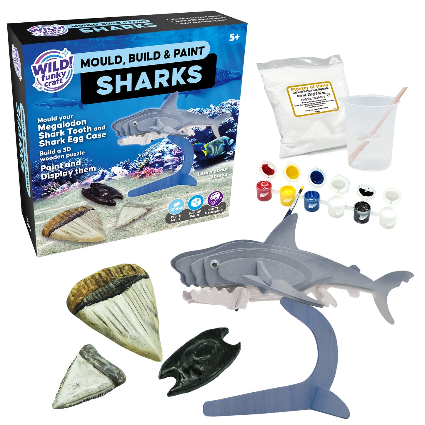 Mould, Build & Paint Sharks