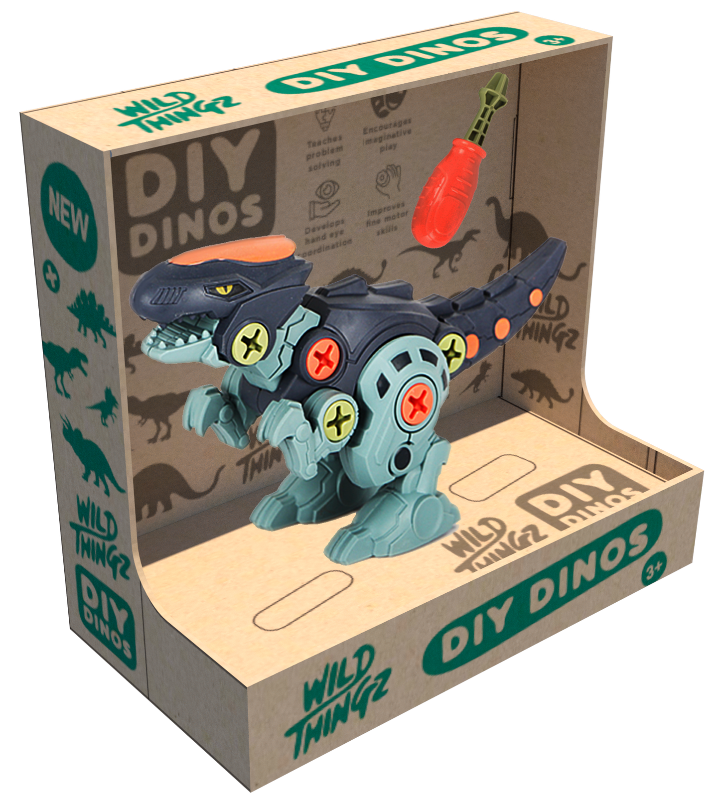 Wild Thingz DIY Dino - Velociraptor