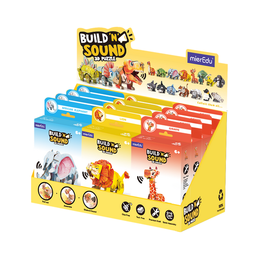 ME Build N Sound 3D Puzzle Assorted - Safari A