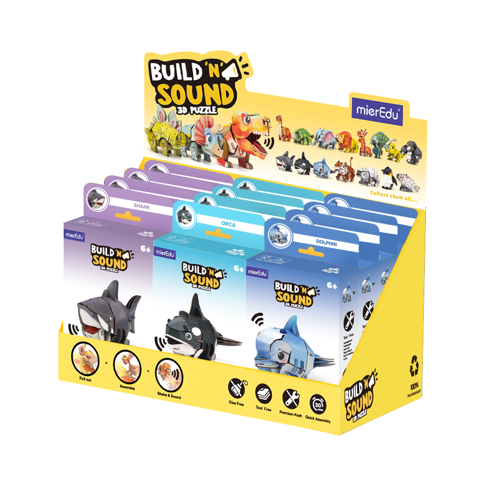 ME Build N Sound 3D Puzzle Assorted - Ocean A