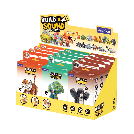 ME Build N Sound 3D Puzzle Assorted - Jungle A