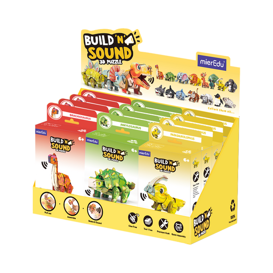 ME Build N Sound 3D Puzzle Assorted - DINO B