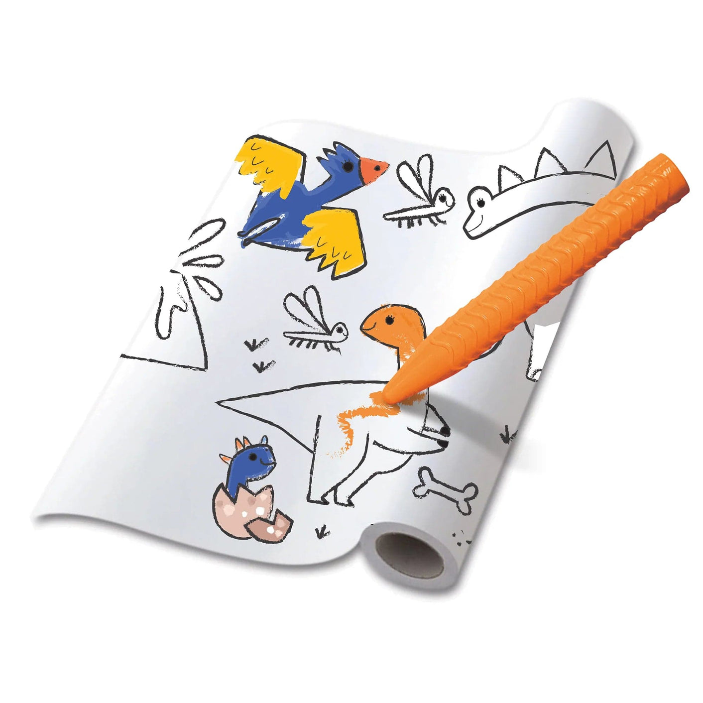 Haku Yoka Colouring Roll Kit Dino World