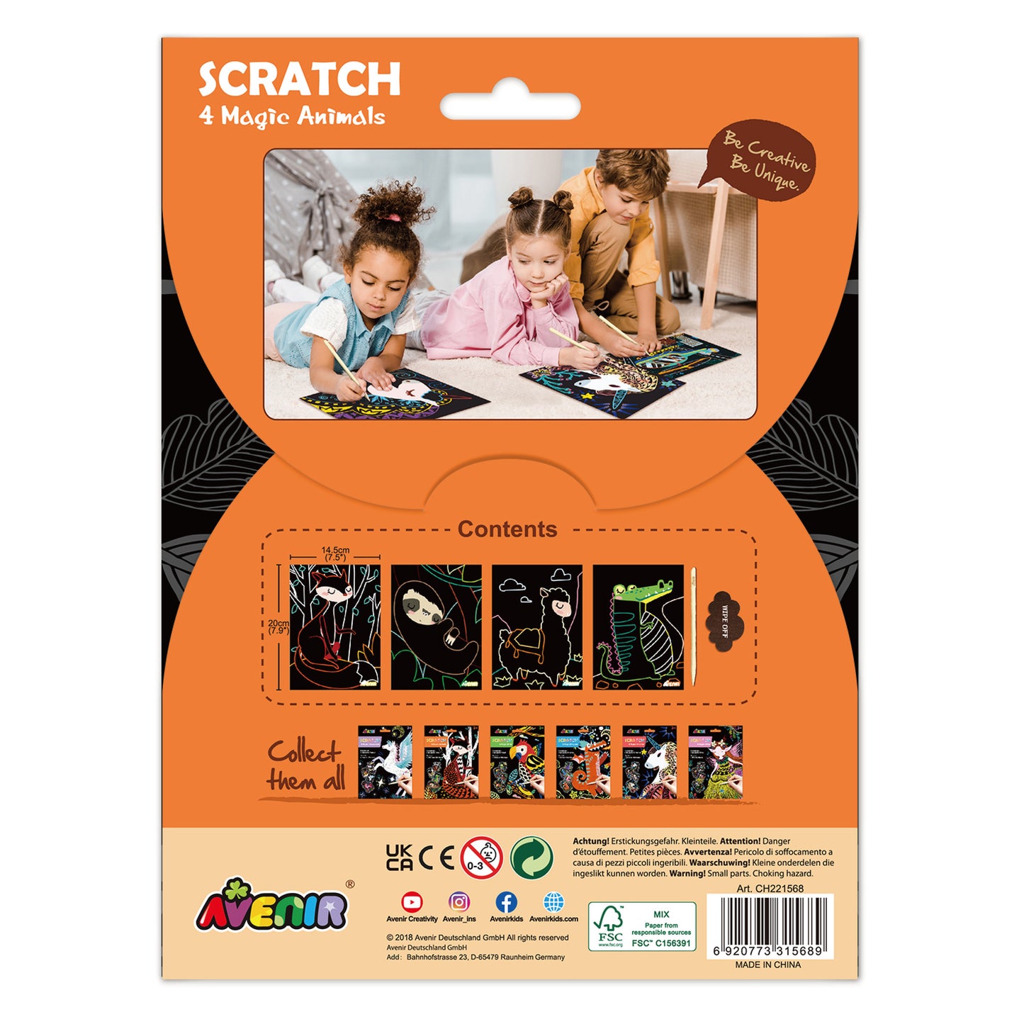 Scratch Magic Animal