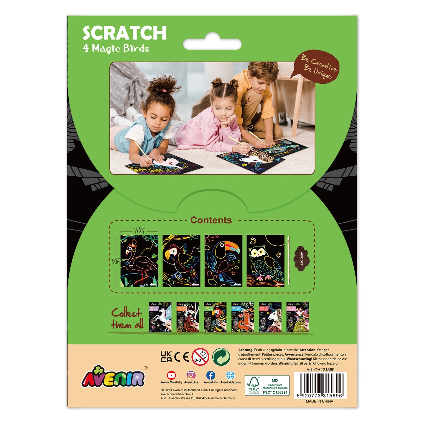 Scratch Magic Bird