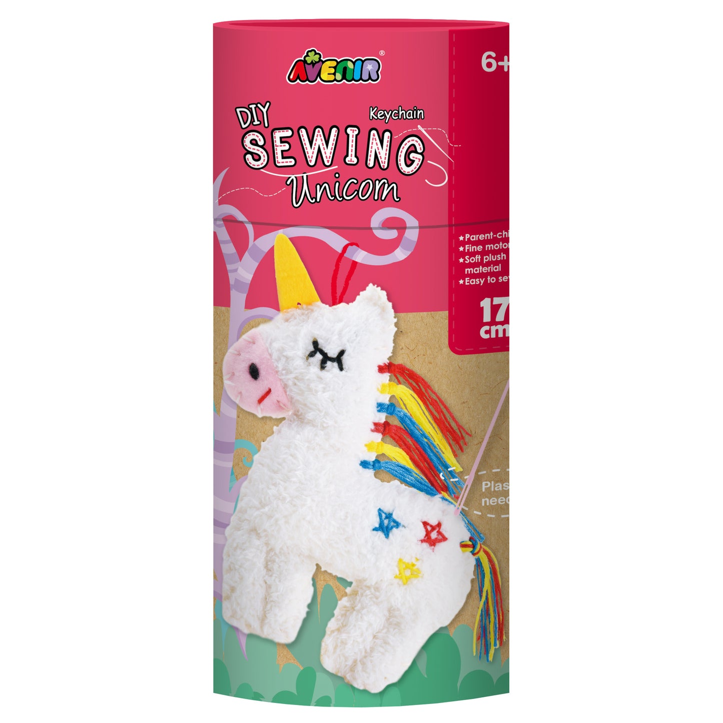 Sewing Keychain Unicorn