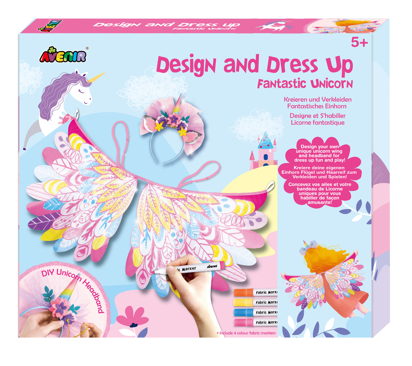 Design and Dress Up Fantastic Unicorn