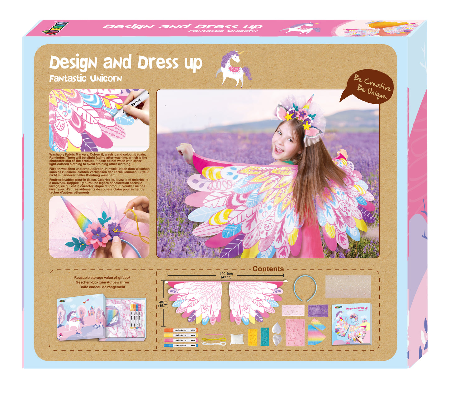Design and Dress Up Fantastic Unicorn