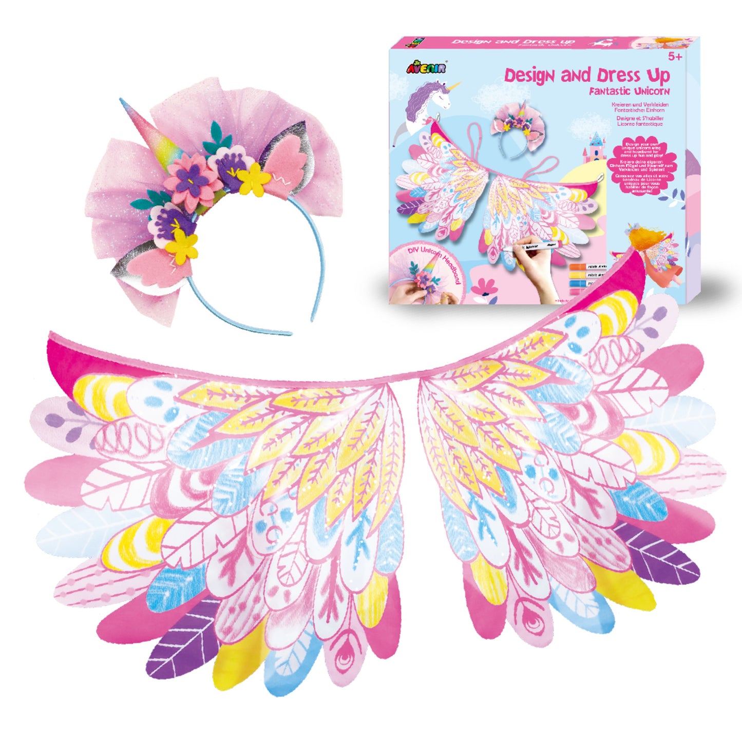 Design and Dress Up Fantastic Unicorn