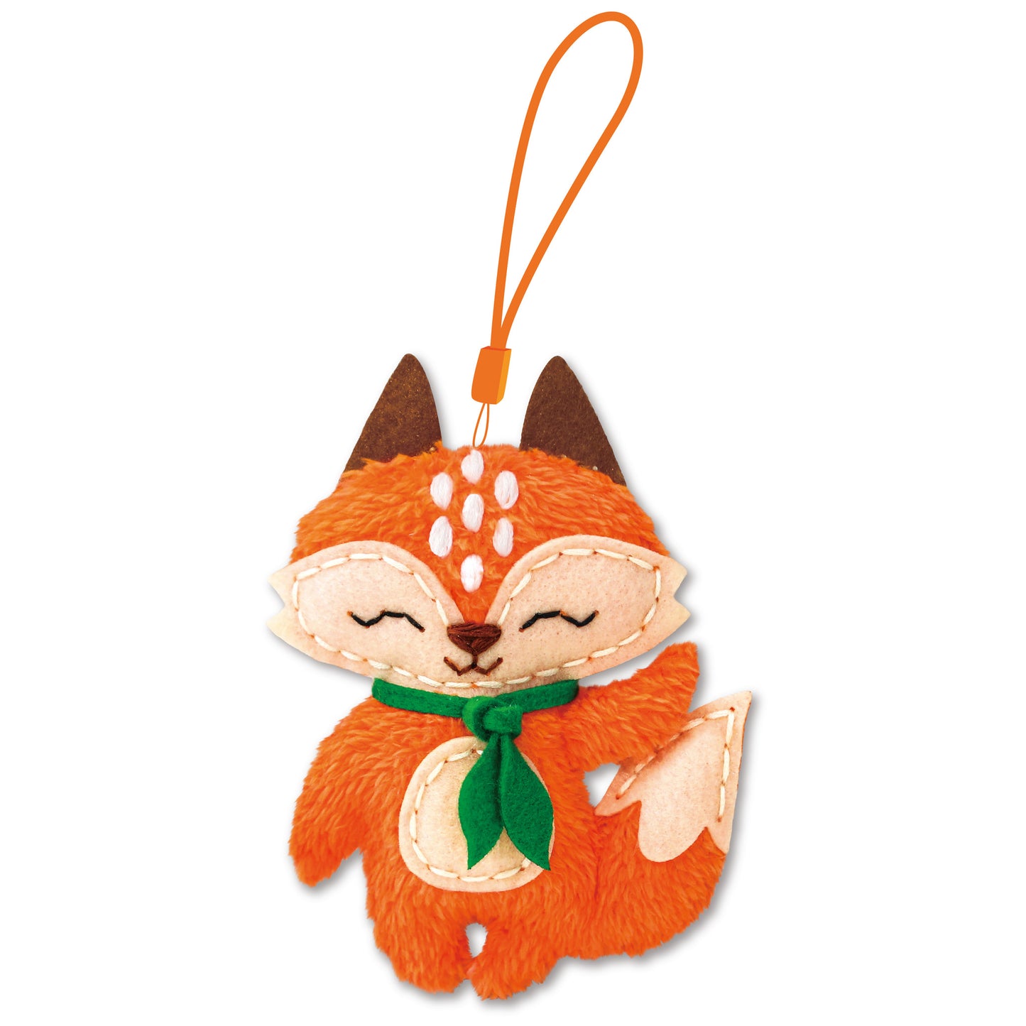 Sewing Keychain Fox