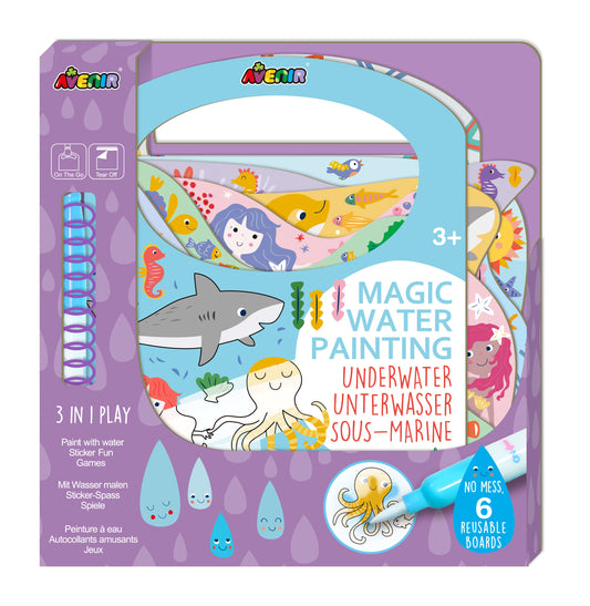 Magic Water Painting Underwater