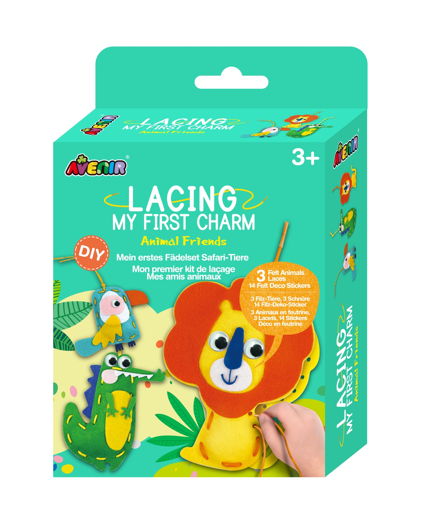 My First Lacing Kit Animal Friends