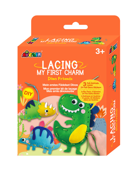 My First Lacing Kit Dino Friends