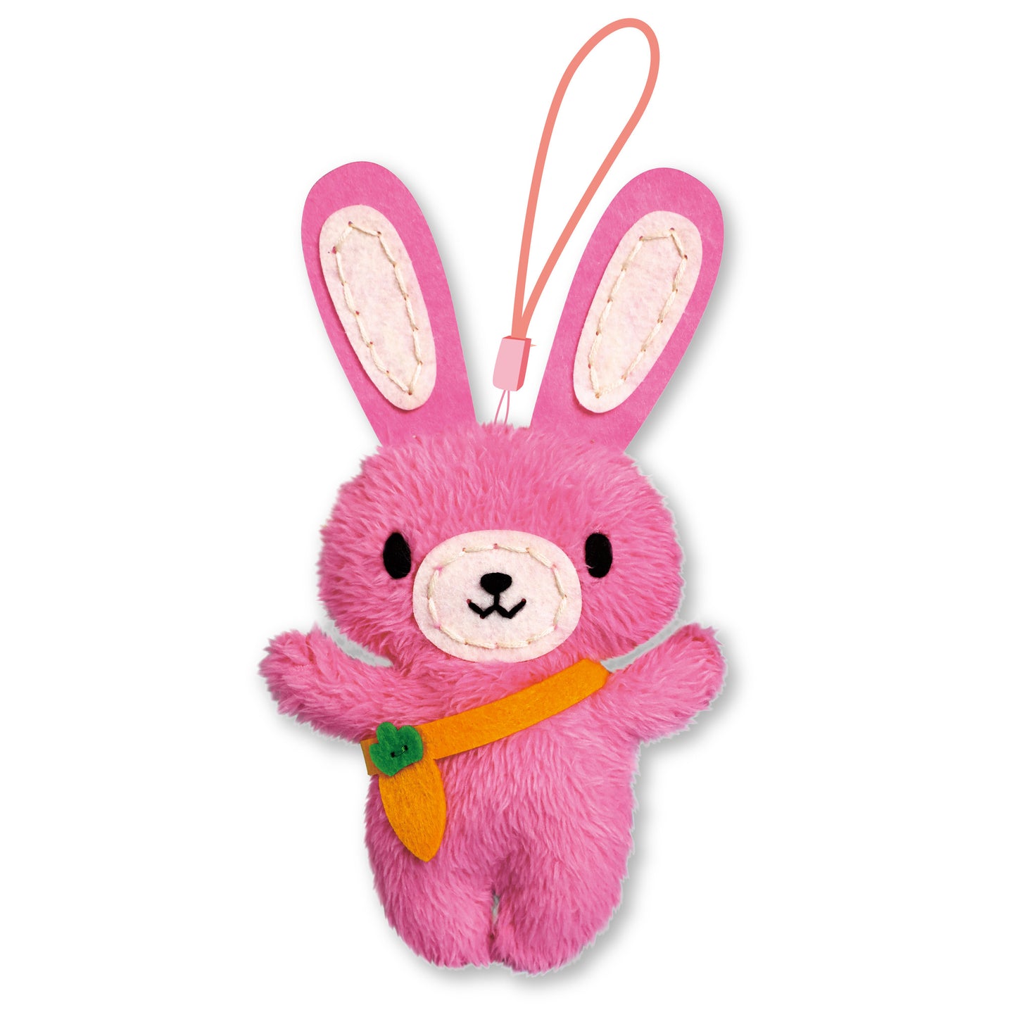 Sewing My First Keychain Bunny