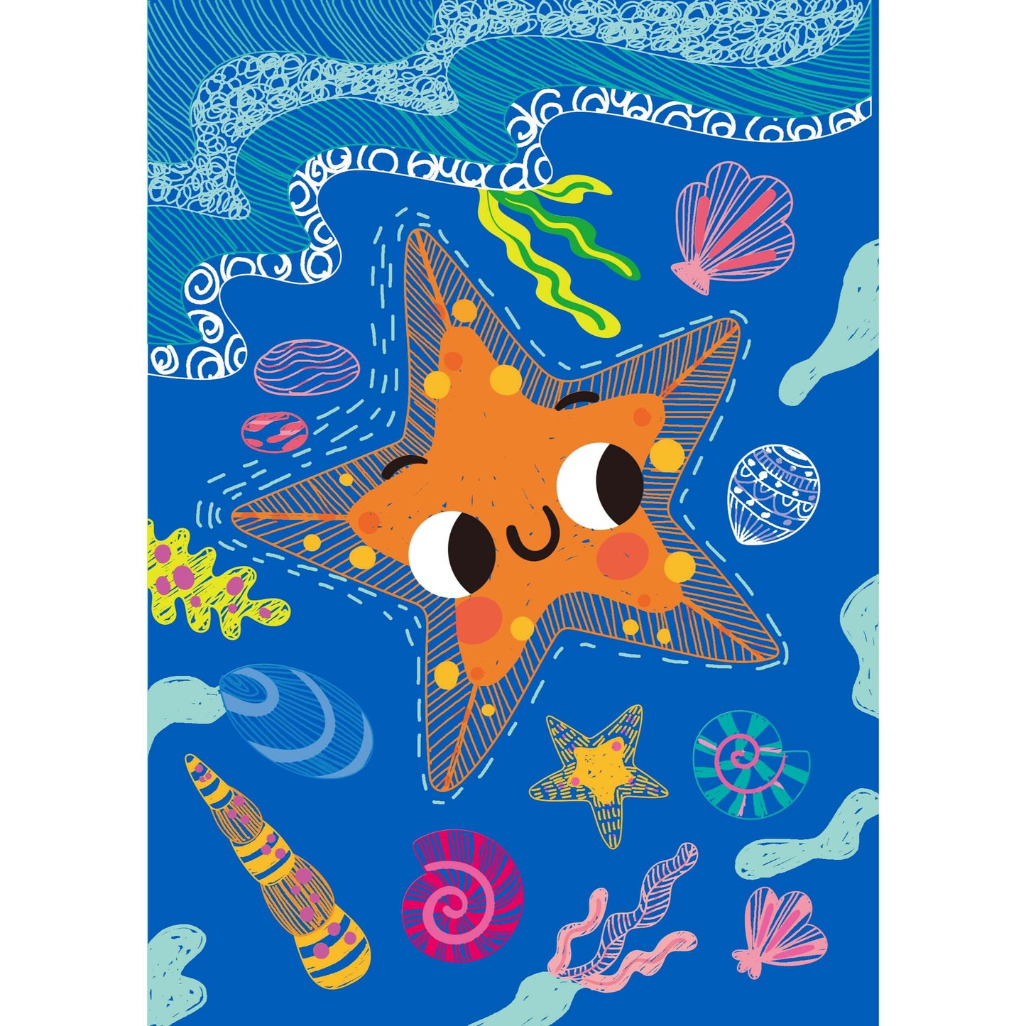 A5 Scratch Book - Under the sea
