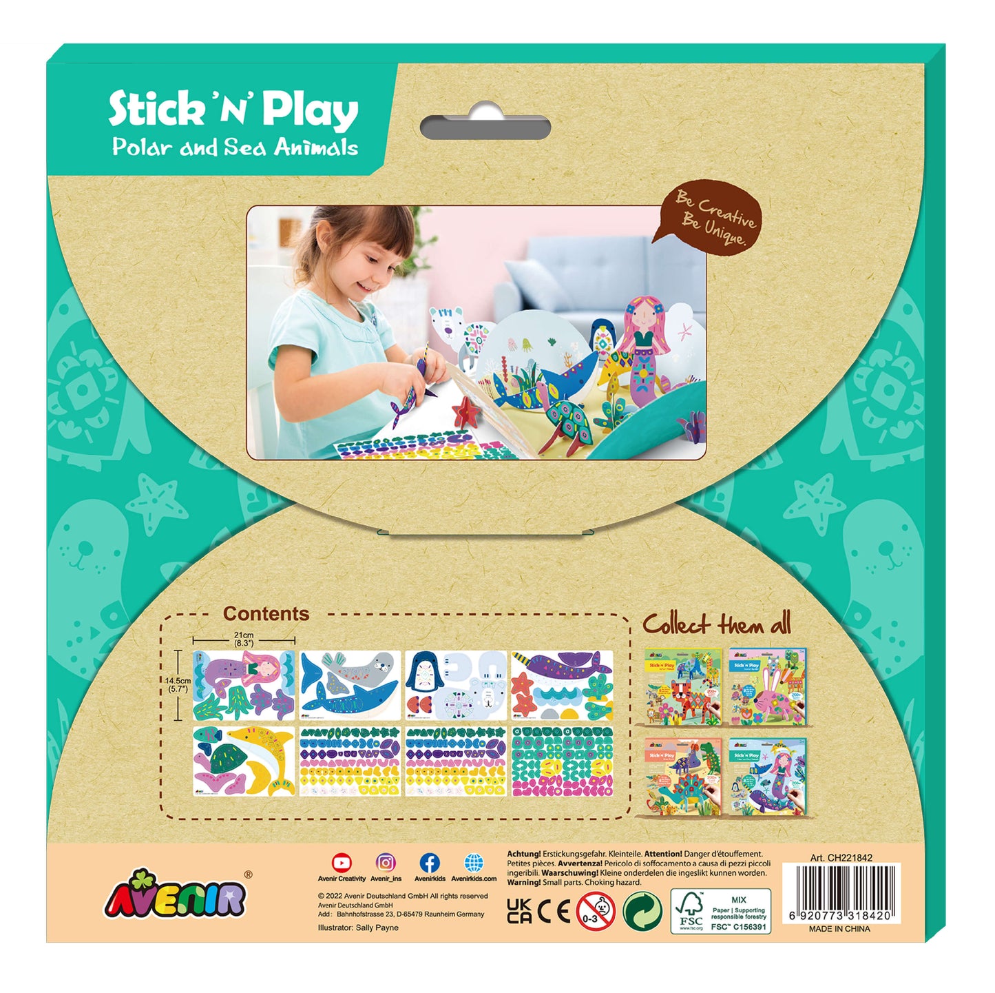 Stick 'n' Play Polar and Sea Animals