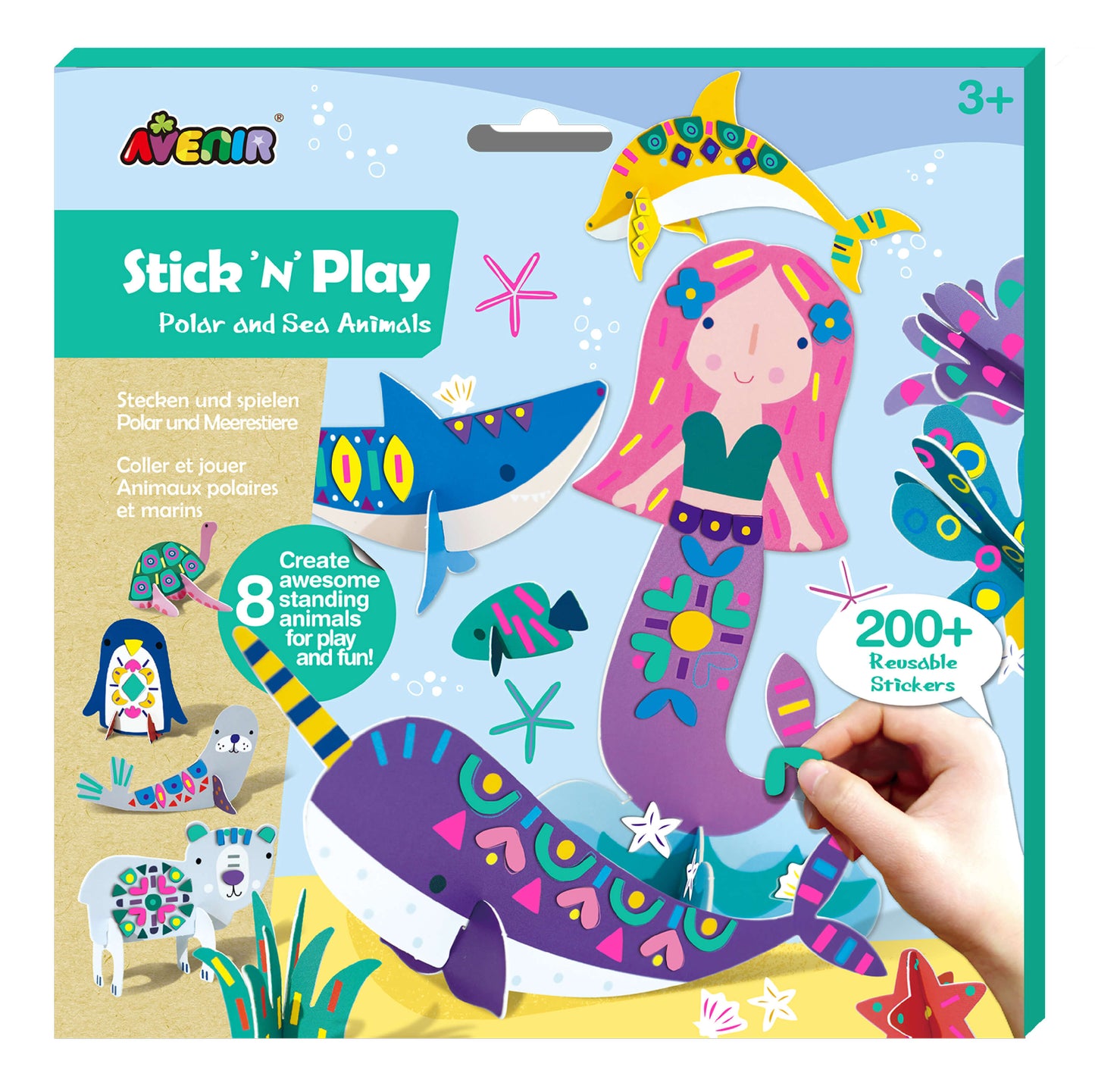 Stick 'n' Play Polar and Sea Animals