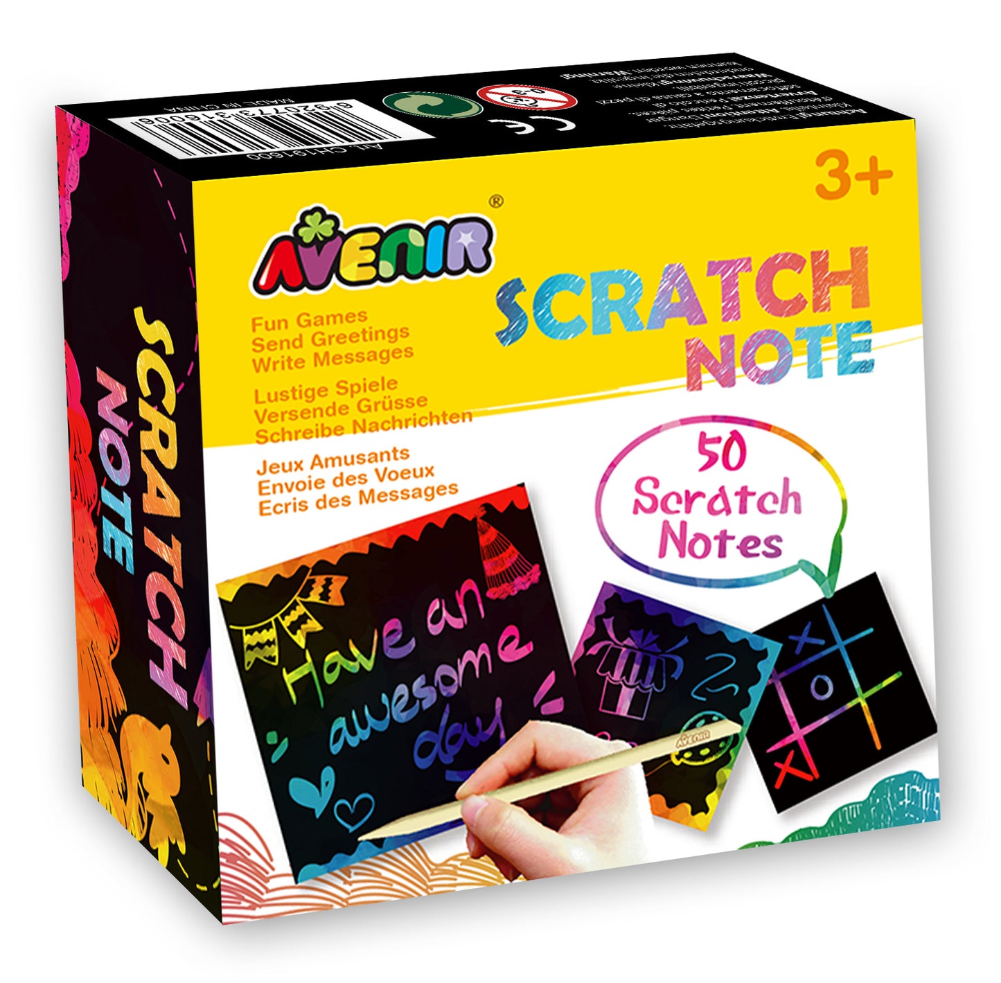 Scratch Note in Display - 12 pcs