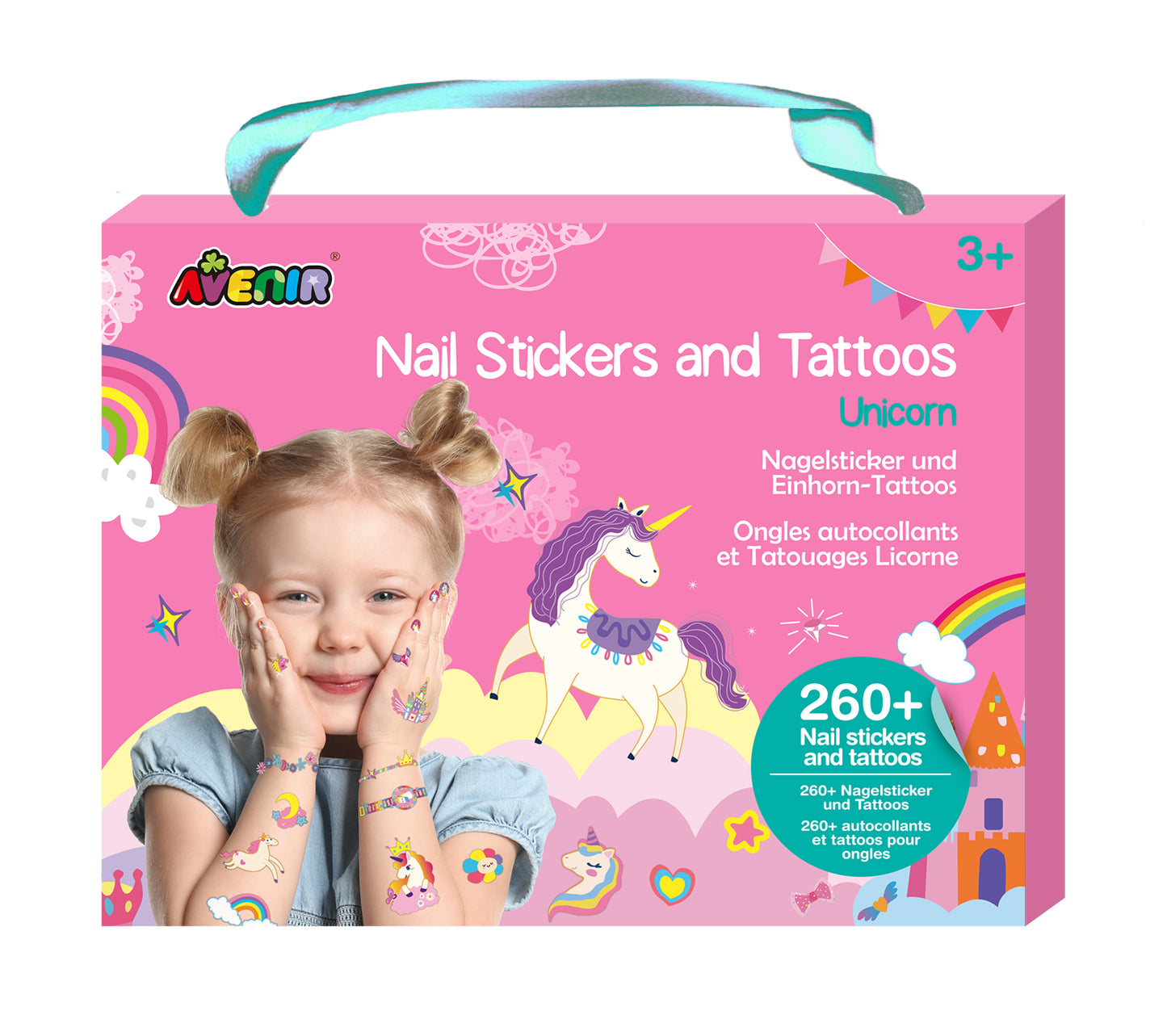Nail Stickers & Tattoos Unicorn