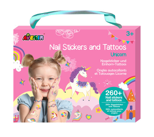 Nail Stickers & Tattoos Unicorn