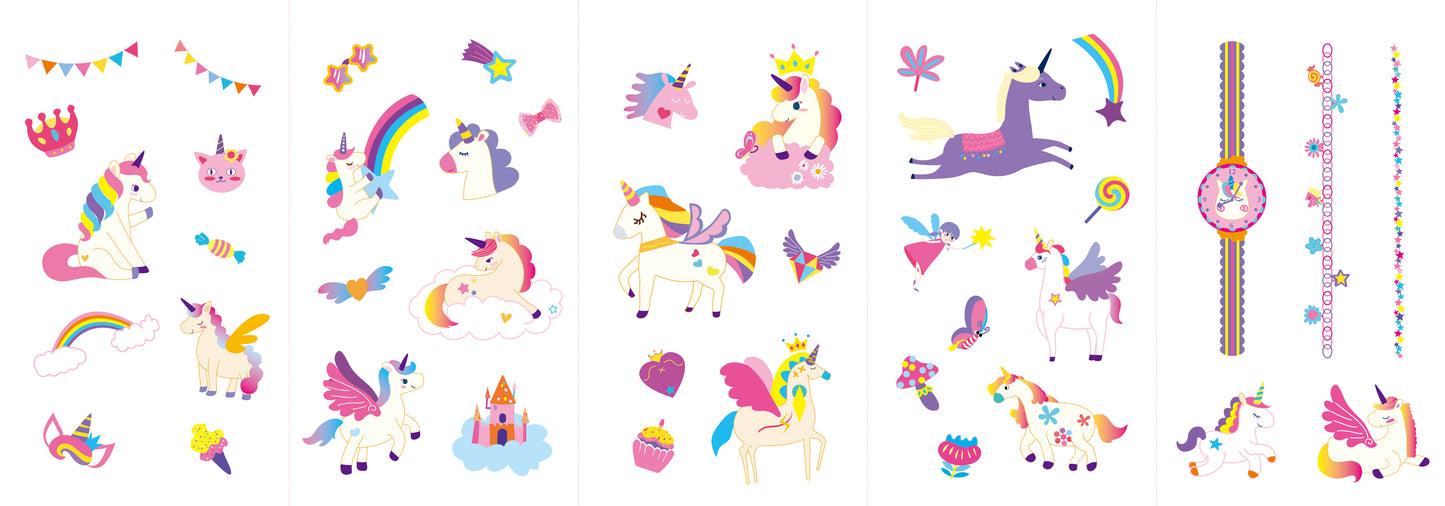 Nail Stickers & Tattoos Unicorn