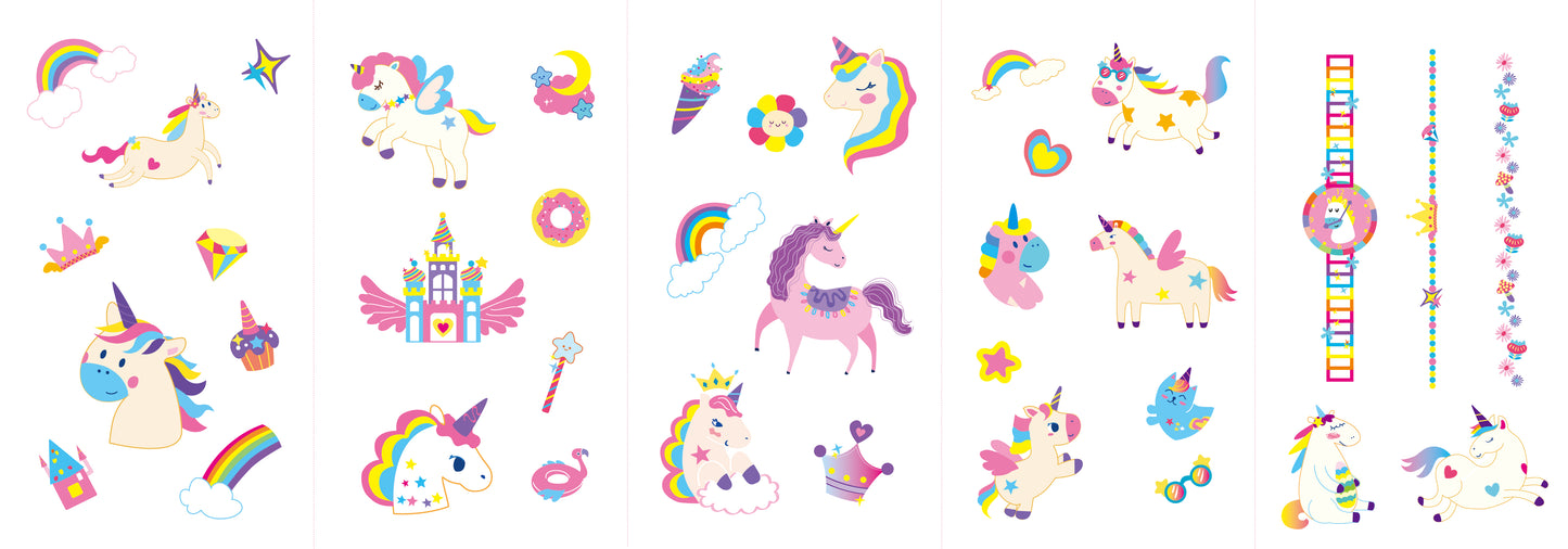 Nail Stickers & Tattoos Unicorn