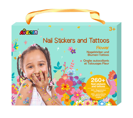 Nail Stickers & Tattoos Flower