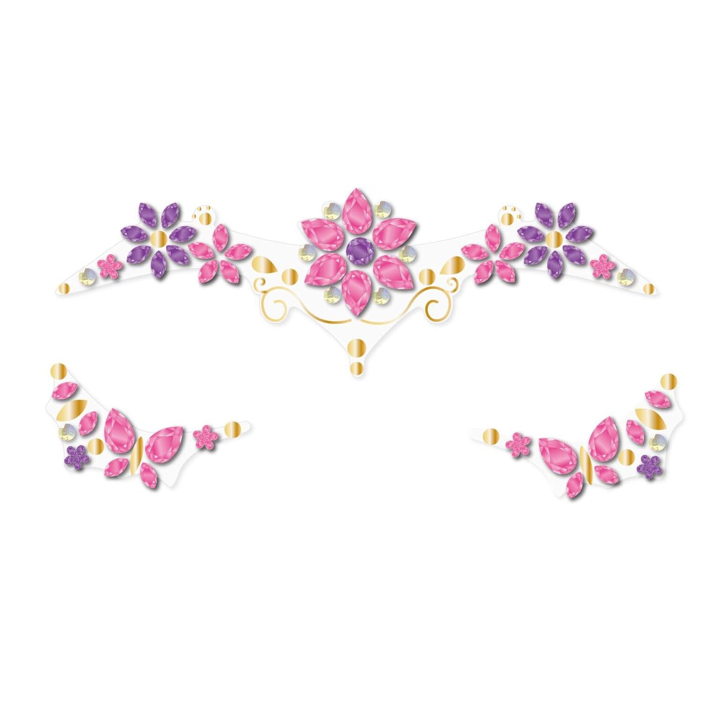 Face Gems Flower